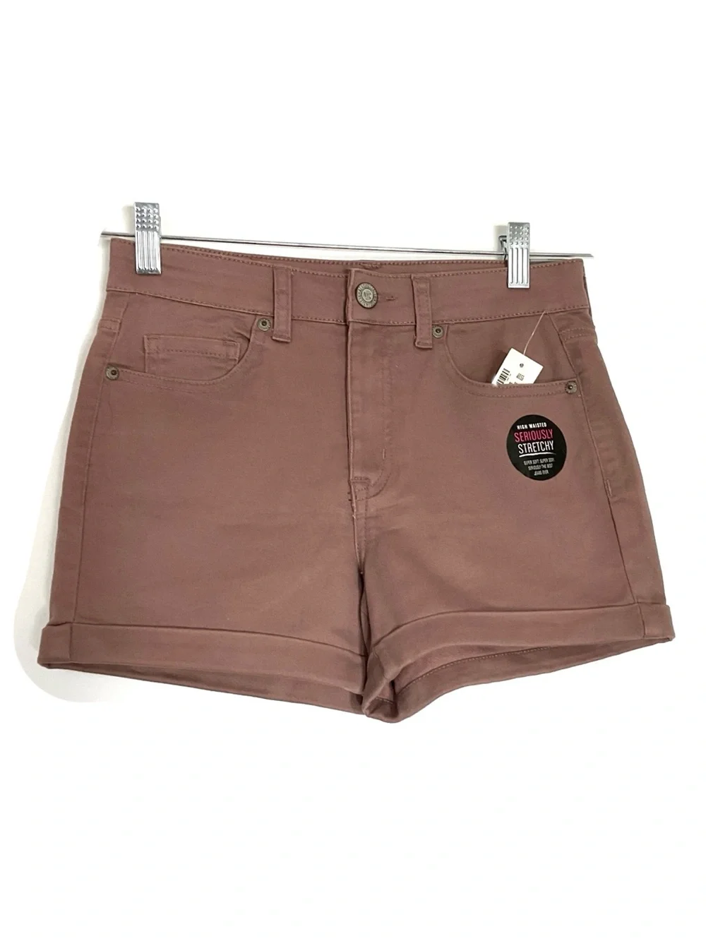 Aeropostale Mauve/Taupe Denim Shorts
